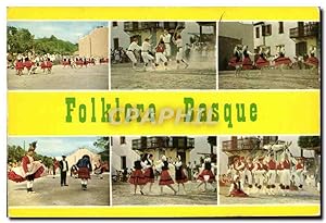 Bild des Verkufers fr Carte Postale Moderne Folklore Basque zum Verkauf von CPAPHIL