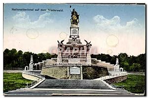 Carte Postale Ancienne Nationaldenkmal Auf Dem Niederwald