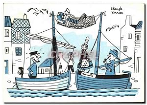 Image du vendeur pour Carte Postale Ancienne claude Verrier Bateaux de peche Anne marie louisette mis en vente par CPAPHIL