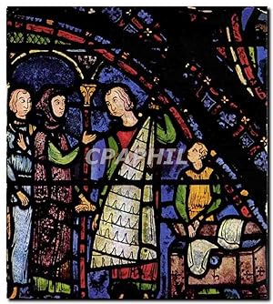 Seller image for Carte Postale Moderne Chartres cathdrale Marchand de fourrures 13eme for sale by CPAPHIL