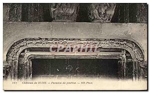 Seller image for Carte Postale Ancienne Chteau de Blois Fronton de fenetre for sale by CPAPHIL