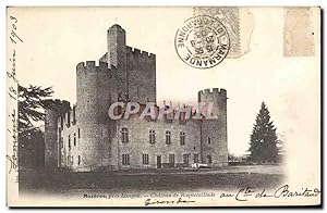 Carte Postale Ancienne Mazeres Pres Langon Château de Roquetaillade