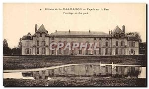 Imagen del vendedor de Carte Postale Ancienne Chteau de la Malmaison Faade sur le Parc Cygnes a la venta por CPAPHIL