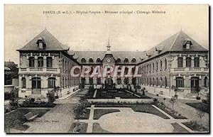 Bild des Verkufers fr Carte Postale Ancienne Dreux Hopital Hospice Batiment principal Chirurgie medicine zum Verkauf von CPAPHIL