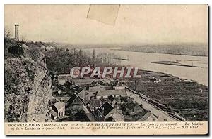 Image du vendeur pour Carte Postale Ancienne Rochecorbon Les Basses Rivieres la Loire en amont La falaise mis en vente par CPAPHIL