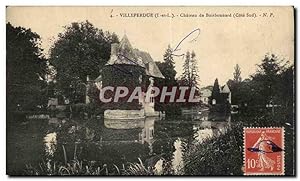 Carte Postale Ancienne Villeperdue Château de Boisbonnard