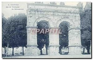 Bild des Verkufers fr Carte Postale Ancienne Saintes Arc de Triomphe de Germanicus zum Verkauf von CPAPHIL