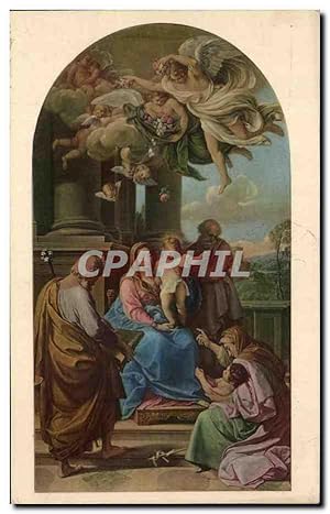 Immagine del venditore per Carte Postale Ancienne Sacra Famiglia Pompeo Batoni venduto da CPAPHIL