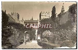 Seller image for Carte Postale Ancienne Sevilla Reales Alcazres Patio Del Leon Seville for sale by CPAPHIL