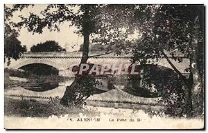 Carte Postale Ancienne Alencon Le pont