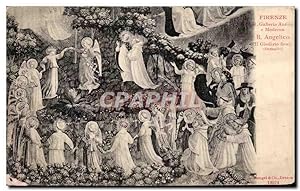 Imagen del vendedor de Carte Postale Ancienne Firenze Galleria Antica Moderna Angelico Giudizio finale a la venta por CPAPHIL