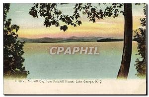 Carte Postale Ancienne Kattskill Bay from Kattskill House Lake George