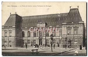 Bild des Verkufers fr Carte Postale Ancienne Rennes Le Palais de justice Ancien Parlement de Bretagne zum Verkauf von CPAPHIL