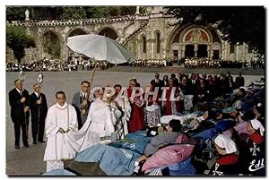 Image du vendeur pour Carte Postale Ancienne Lourdes Benediction des Malades mis en vente par CPAPHIL