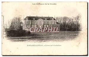 Carte Postale Ancienne St Hilaire de Loulay Château de la Lande Buor