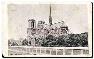 Imagen del vendedor de Carte Postale Ancienne Notre Dame Paris a la venta por CPAPHIL