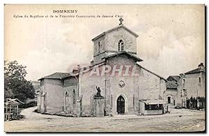 Image du vendeur pour Carte Postale Ancienne Domremy Eglise du Bapteme et de La premiere Communion de Jeanne d'Arc mis en vente par CPAPHIL