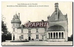 Seller image for Carte Postale Ancienne Les Chteau de la Vendee St Cyr en Talmondais Chteau de la Court d'Aron for sale by CPAPHIL