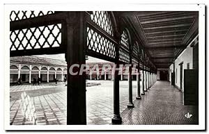 Carte Postale Ancienne Marrakech La Bahia Cour d'Honneur Maroc