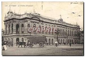 Image du vendeur pour Carte Postale Ancienne Anvers Le Thtre Flamand mis en vente par CPAPHIL