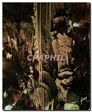 Carte Postale Moderne Grotte Des Demoiselles La Caverne Merveilleuse La grande colonne