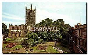 Bild des Verkufers fr Carte Postale Ancienne St Peter Collegiate Church Wolverhampton zum Verkauf von CPAPHIL