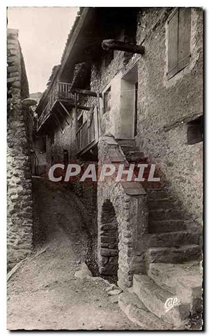 Carte Postale Ancienne Vernet Les Bains Paradis des Pyrenees Une Vieille Rue