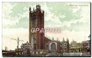 Carte Postale Ancienne The Cathedral Manchester