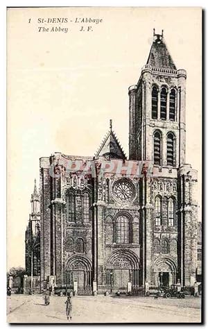 Carte Postale Ancienne St Denis L'Abbaye