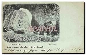 Carte Postale Ancienne Cathedral Cave Portrush