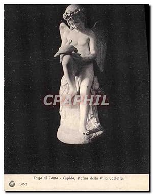 Image du vendeur pour Carte Postale Ancienne Lago Di Como Cupido Statua della Villa Carlotta mis en vente par CPAPHIL