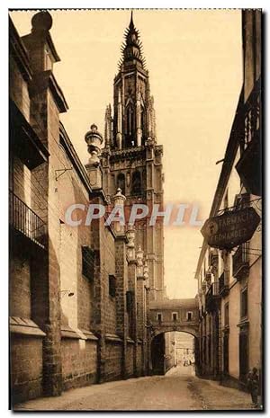 Carte Postale Ancienne Toledo Catedral