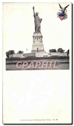 Carte Postale Ancienne Etats Unis Statue of Liberty