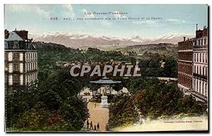 Image du vendeur pour Carte Postale Ancienne Pau vue plongeante La Place royale et la chaine mis en vente par CPAPHIL