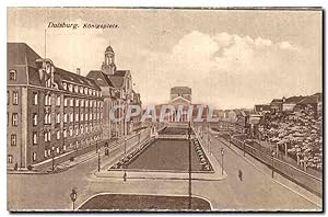 Carte Postale Ancienne Duisburg Konigsplatz