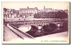 Carte Postale Ancienne Laval Le Pont Neuf Et La Mayenne