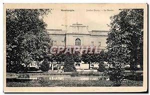 Carte Postale Ancienne Montargis Jardin Duray Le Bassin