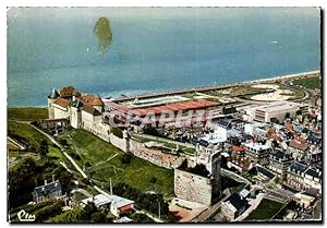 Seller image for Carte Postale Moderne Dieppe vue Aerienne Le Chteau for sale by CPAPHIL