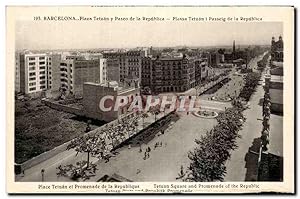 Immagine del venditore per Carte Postale Ancienne Barcelona Plaza Tetuan Paseo de Republica venduto da CPAPHIL