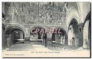 Seller image for Carte Postale Ancienne Sta Maria Degil Angioli Lugano for sale by CPAPHIL