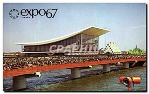 Carte Postale Ancienne Le Pavillon De l'Union Sovietique Expo 1967 Canada