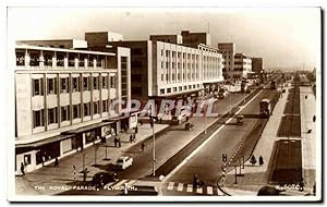 Carte Postale Ancienne The Royal Parade Plymouth