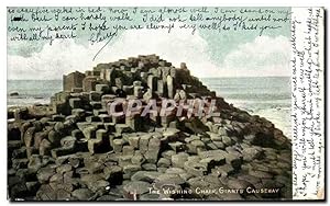 Carte Postale Ancienne The Wishing Chair Giants Causeway