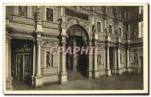 Carte Postale Ancienne Vicenza Teatro Olimpico Prospeffo della Scena