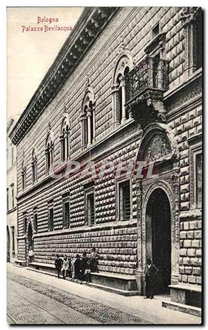 Carte Postale Ancienne Bologna Palazzo Bevilacqua
