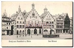 Image du vendeur pour Carte Postale Ancienne Grub Aus Frankfurt A Main Der Romer mis en vente par CPAPHIL