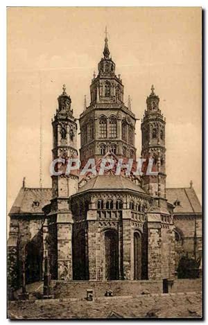 Imagen del vendedor de Carte Postale Ancienne Der Dom Zu Mainz a la venta por CPAPHIL