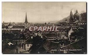 Bild des Verkufers fr Carte Postale Ancienne Praha Mala Strana Mikulassky Kostel zum Verkauf von CPAPHIL