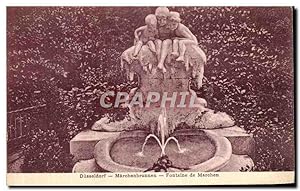 Image du vendeur pour Carte Postale Ancienne Dusseldorf Marchenbrunnen Fontaine de Marchen mis en vente par CPAPHIL