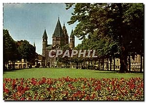 Carte Postale Moderne Mainz Am Rhein Fischtorplatz und Dom